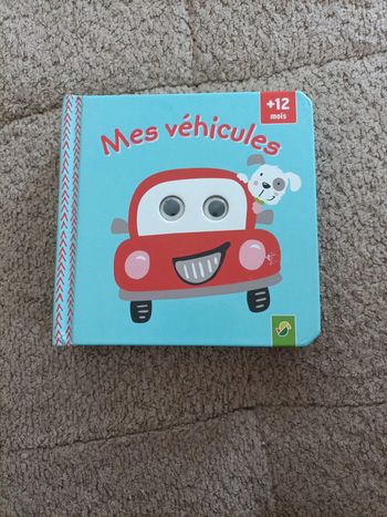 Livre bébé Mes véhicules