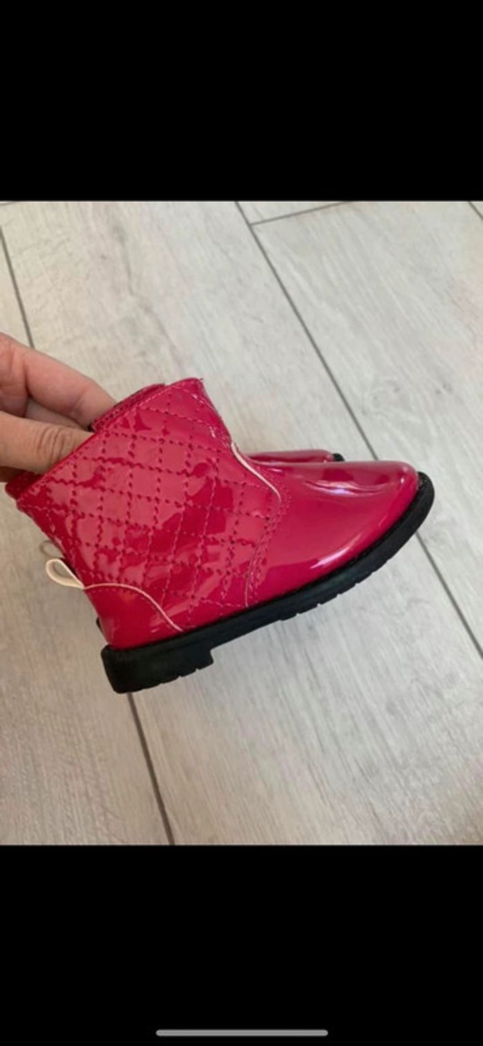 Bottine vernis rose - photo numéro 8