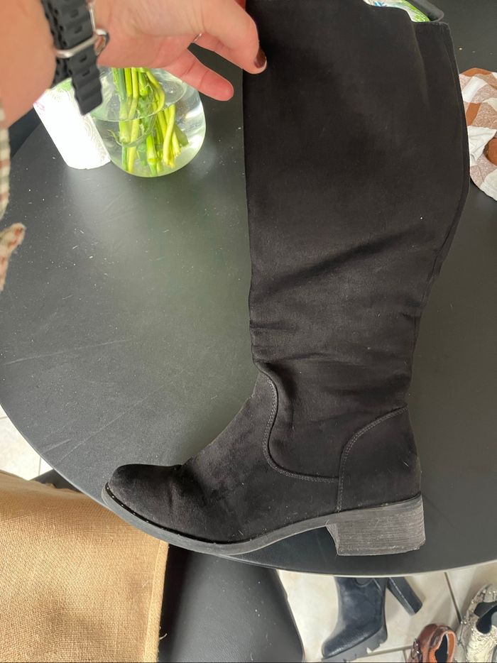 Grande botte noir