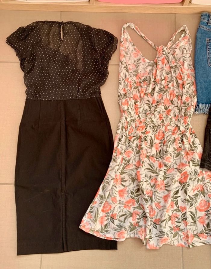 Lot robes/short/jupes taille 34/xs - photo numéro 3