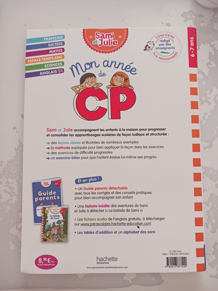 Livre mon année de CP - photo numéro 2