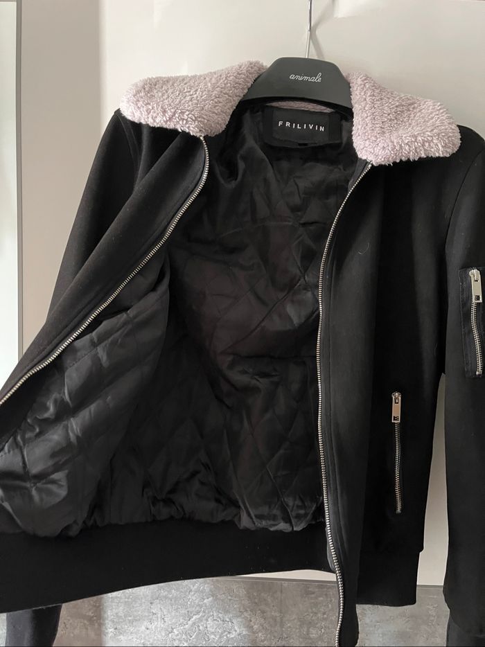 Veste frilivin aspect daim - photo numéro 6