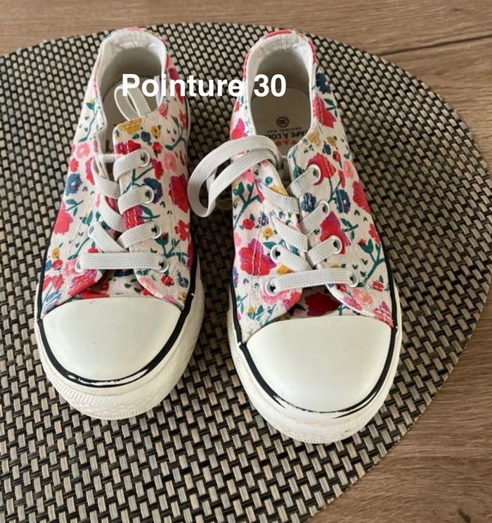 Baskets fleuries 30 TAO