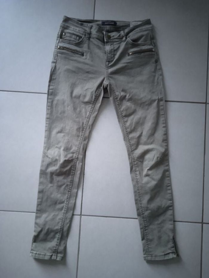 Jeans slim kaki BONOBO - 36