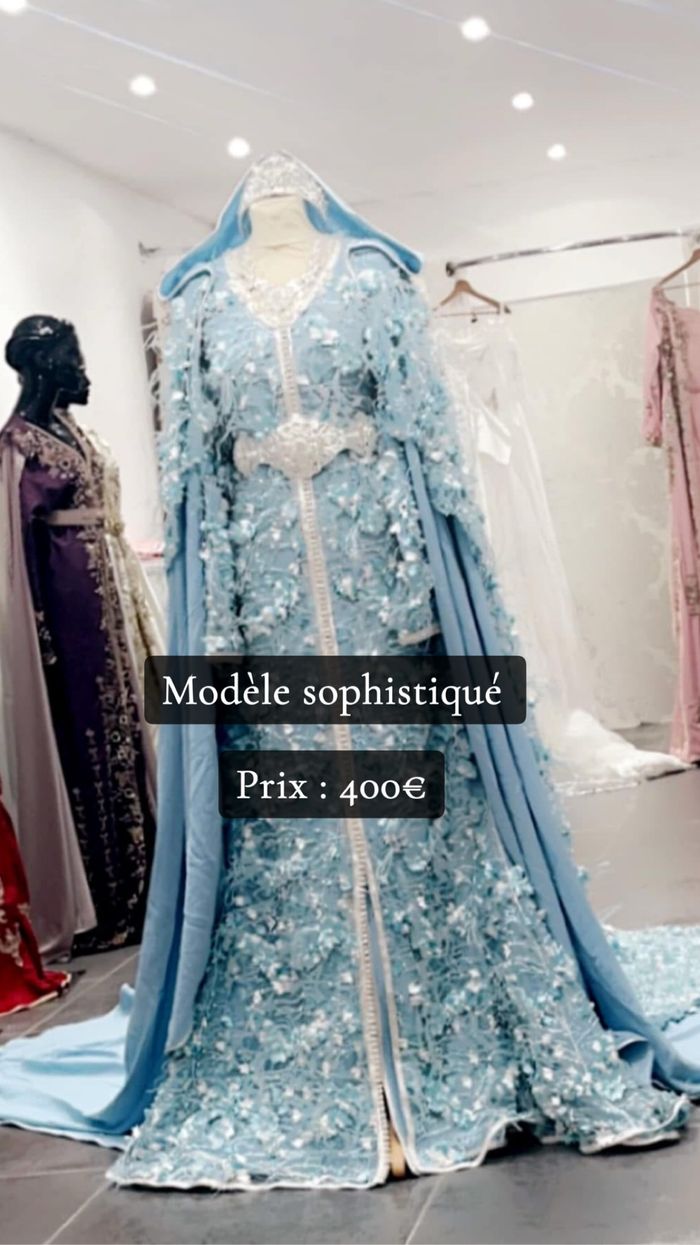 Caftan marié superbe et neuf !