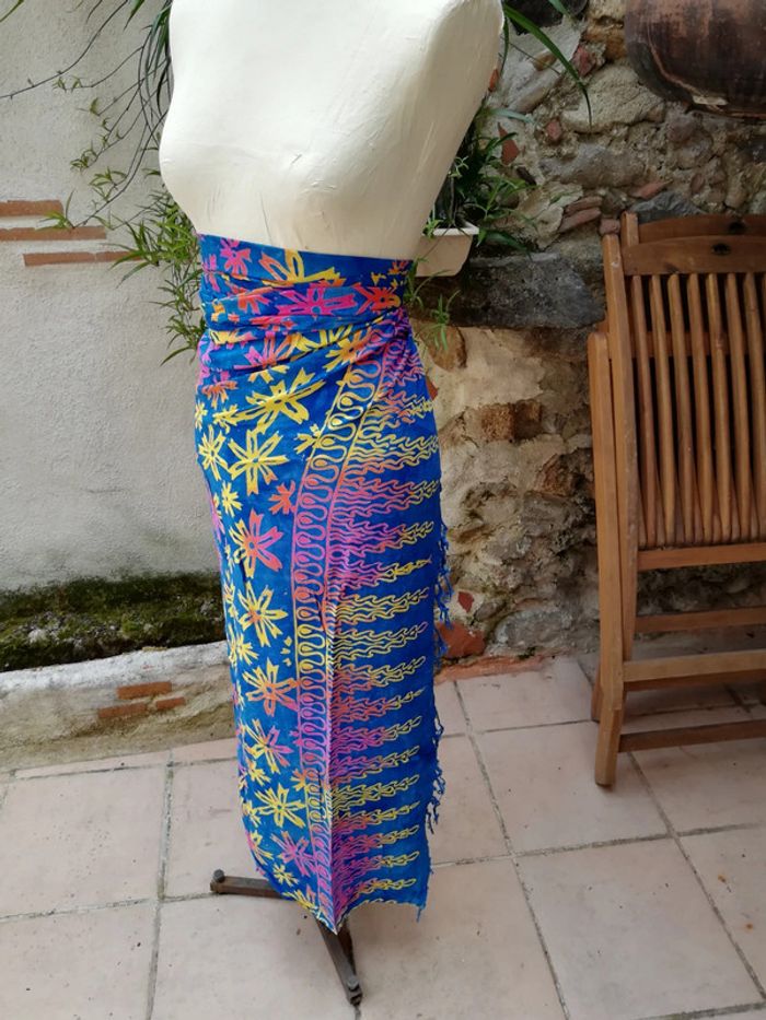 Paréo / foulard de grande taille - photo numéro 5