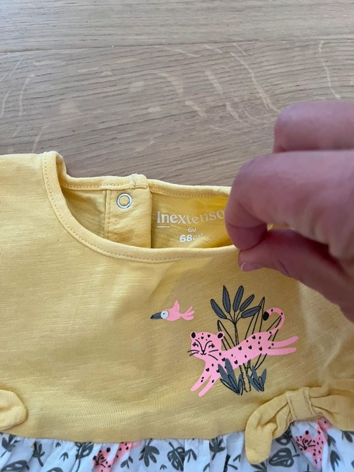 Lot de 4 robes d’été 6 mois - photo numéro 9