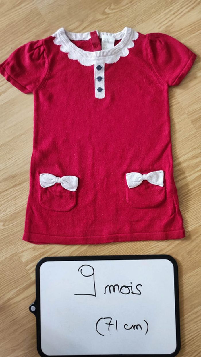 robe pull taille 9 mois
