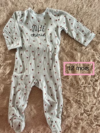 Pyjama 12 mois