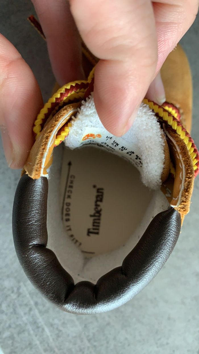 Chaussures Timberland taille 16 - photo numéro 7