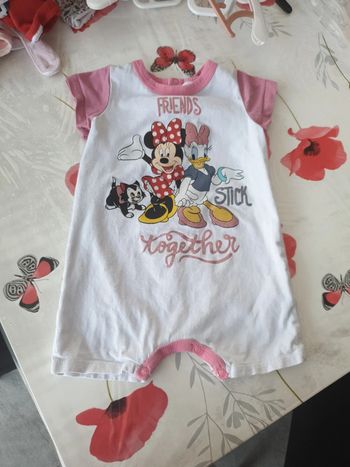 Grenouillère manche courte