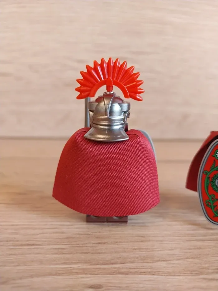 Figurines type lego 2 Centurions guerriers légionnaires romains - photo numéro 5