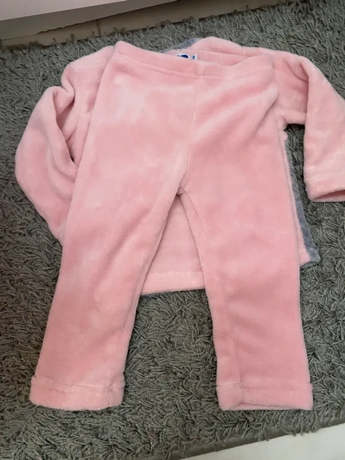 Pyjama pilou panda fille rose mots d’enfants 24m - photo numéro 4