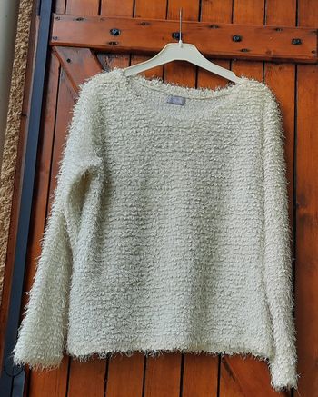Pull crème CosMode, taille 40