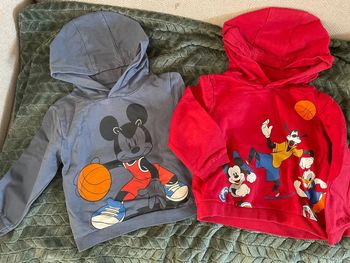 2 sweat Disney 3 ans
