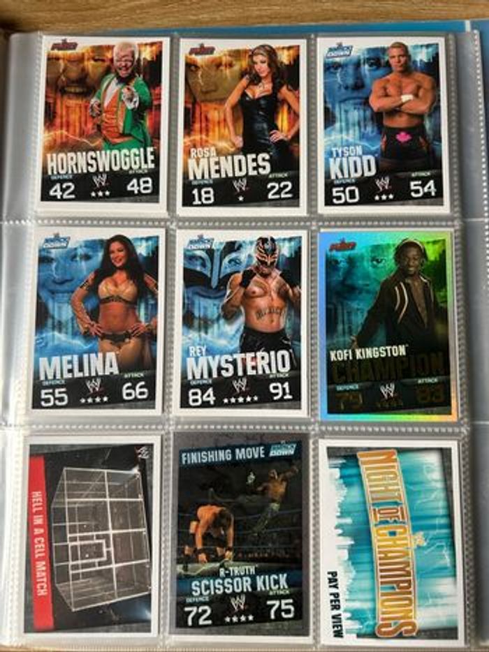 Classeur cartes WWE Slam Attax Évolution - photo numéro 4