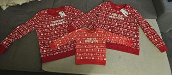 Pull Noël famille
