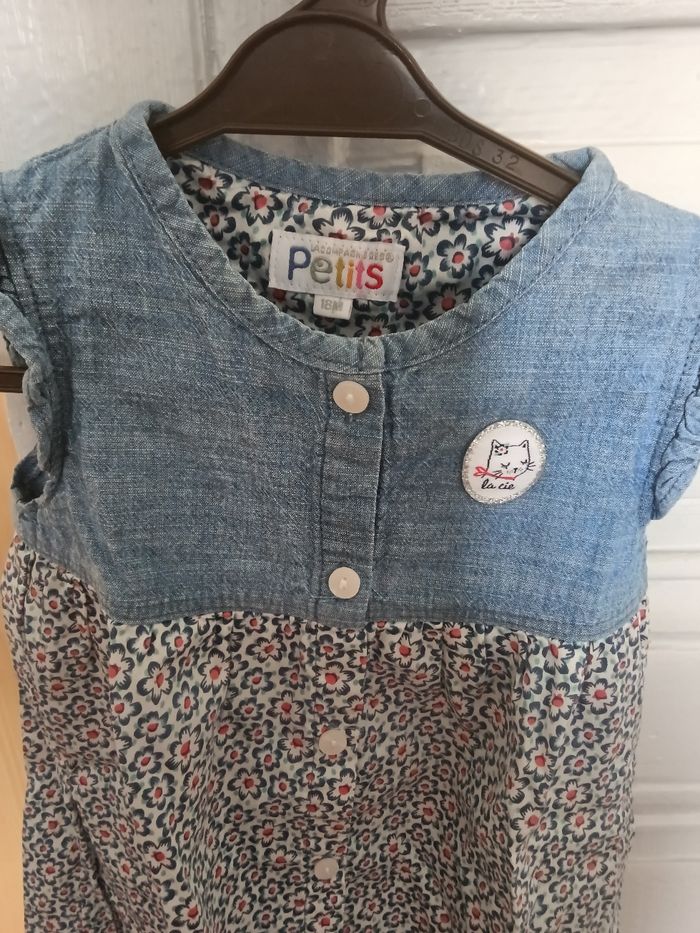 Robe la compagnie des petits bleu et multicolore - photo numéro 2