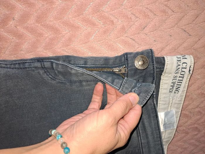 Jean homme bleu grisé comme neuf Brice Jeans slim 38 - photo numéro 6