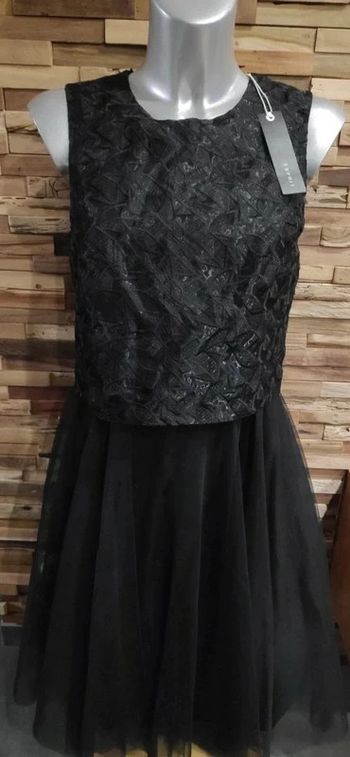 Robe Esprit noire Tulle T38