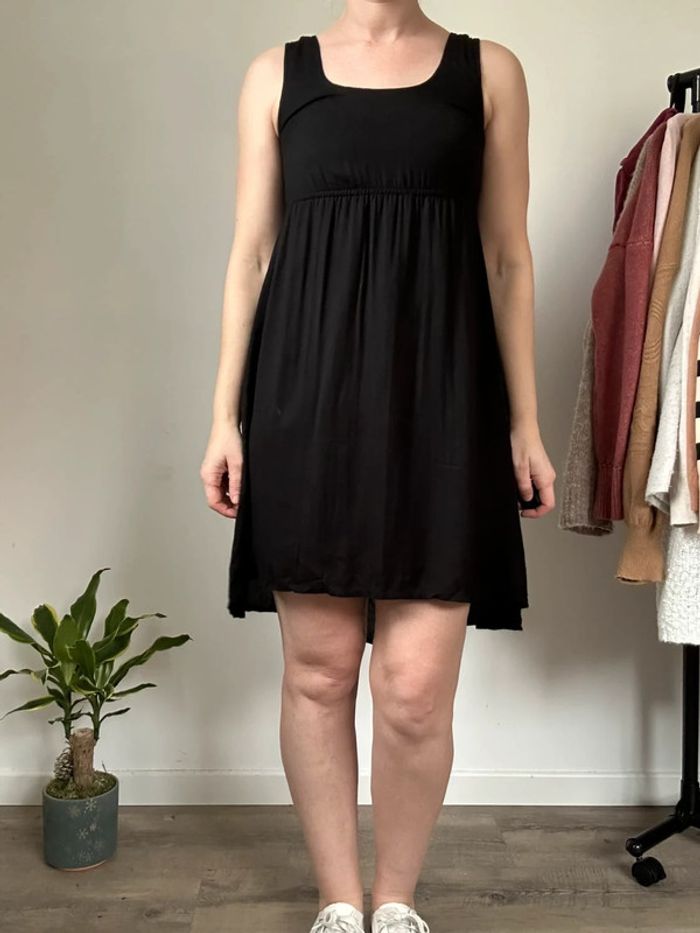 Ici et maintenant Robe noire asymétrique – Taille 36 – Très bon état - photo numéro 5