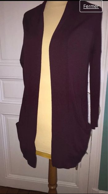 Gilet long taille XS