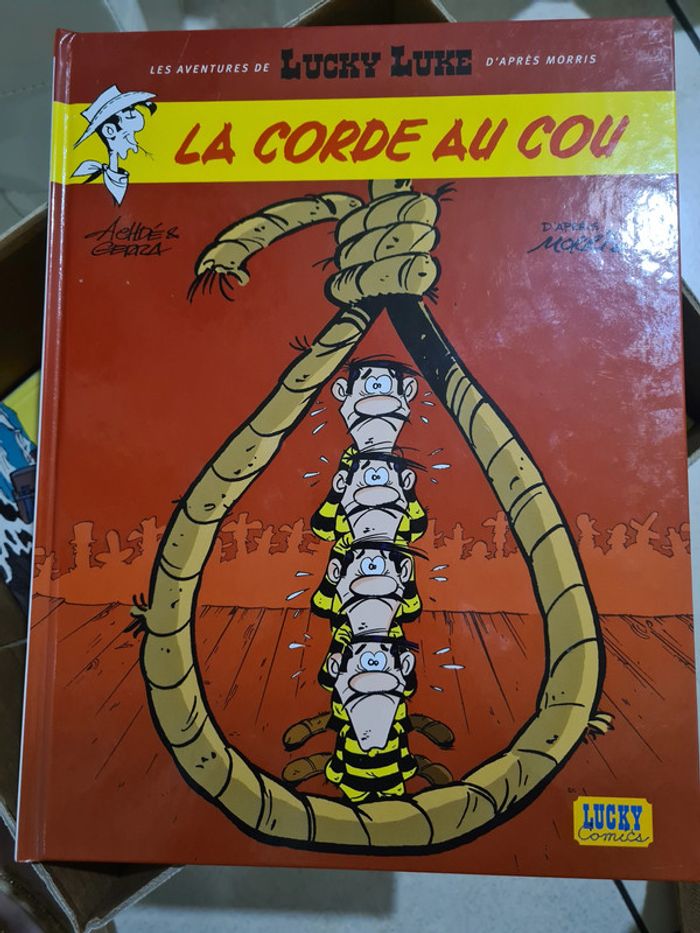 Bd lucky luke la corde au cou