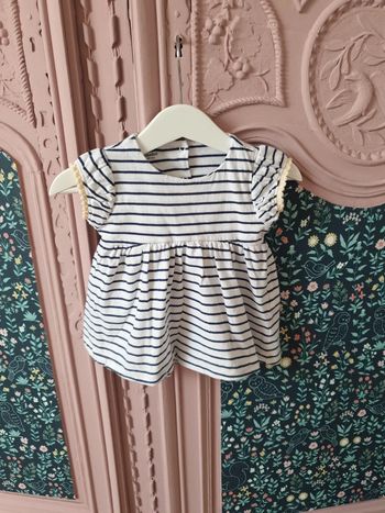 Robe vertbaudet 6m marine