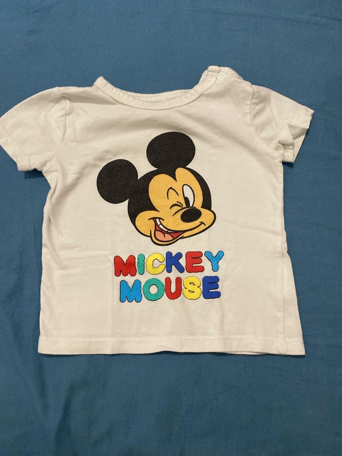 T-shirt Mickey 12-18 mois
