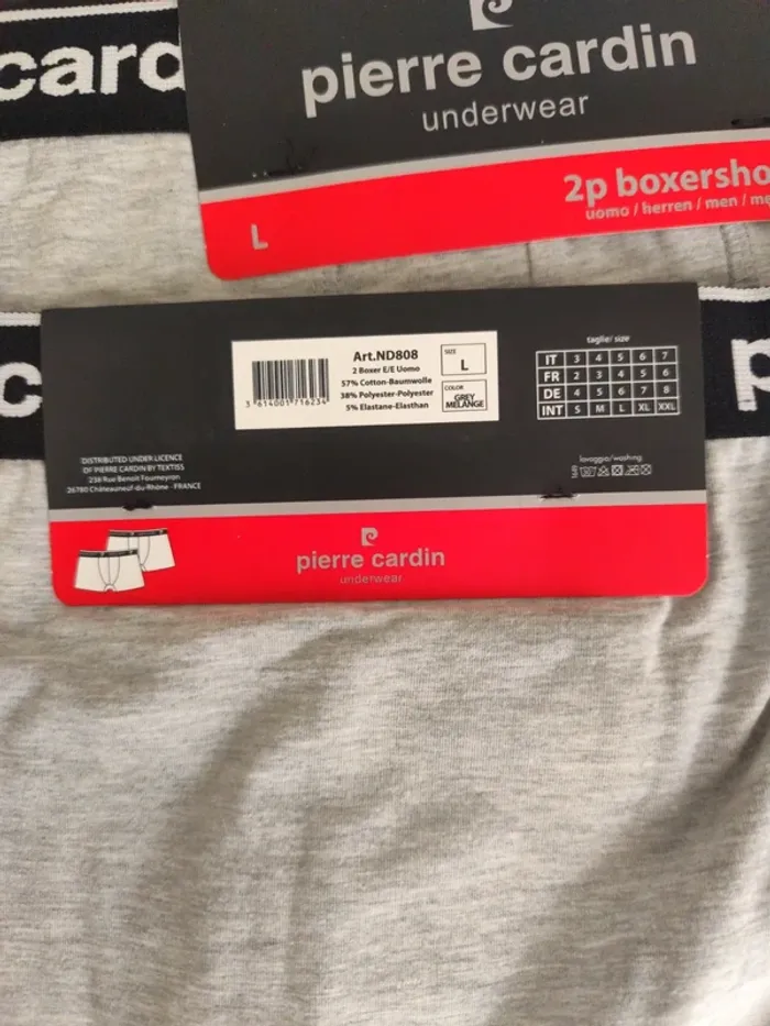 2 lots de 2 boxers pierre cardin - photo numéro 2