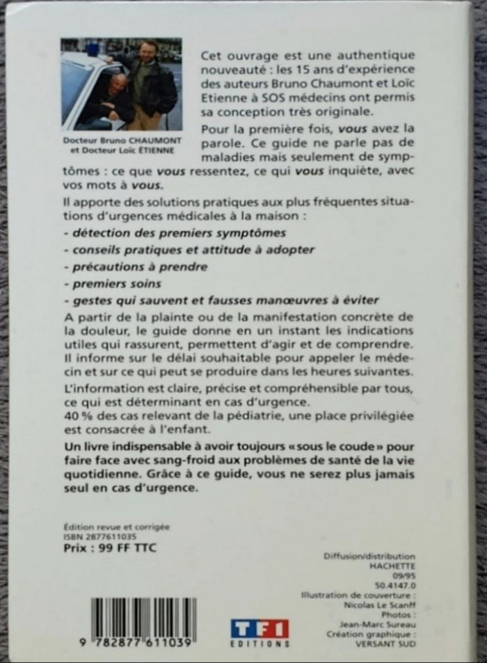 "Le Guide des Urgences à la Maison" / Hachette Pratique - photo numéro 2