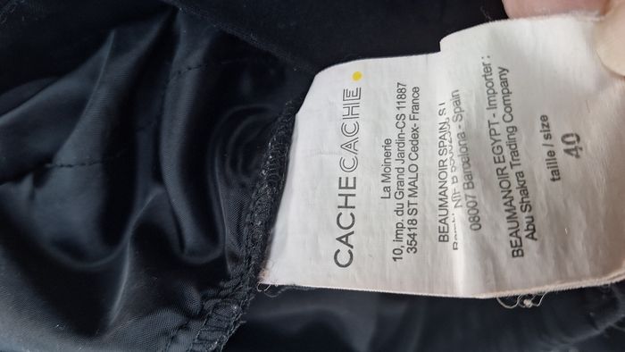 Pantalon taille 40 cache cache - photo numéro 3
