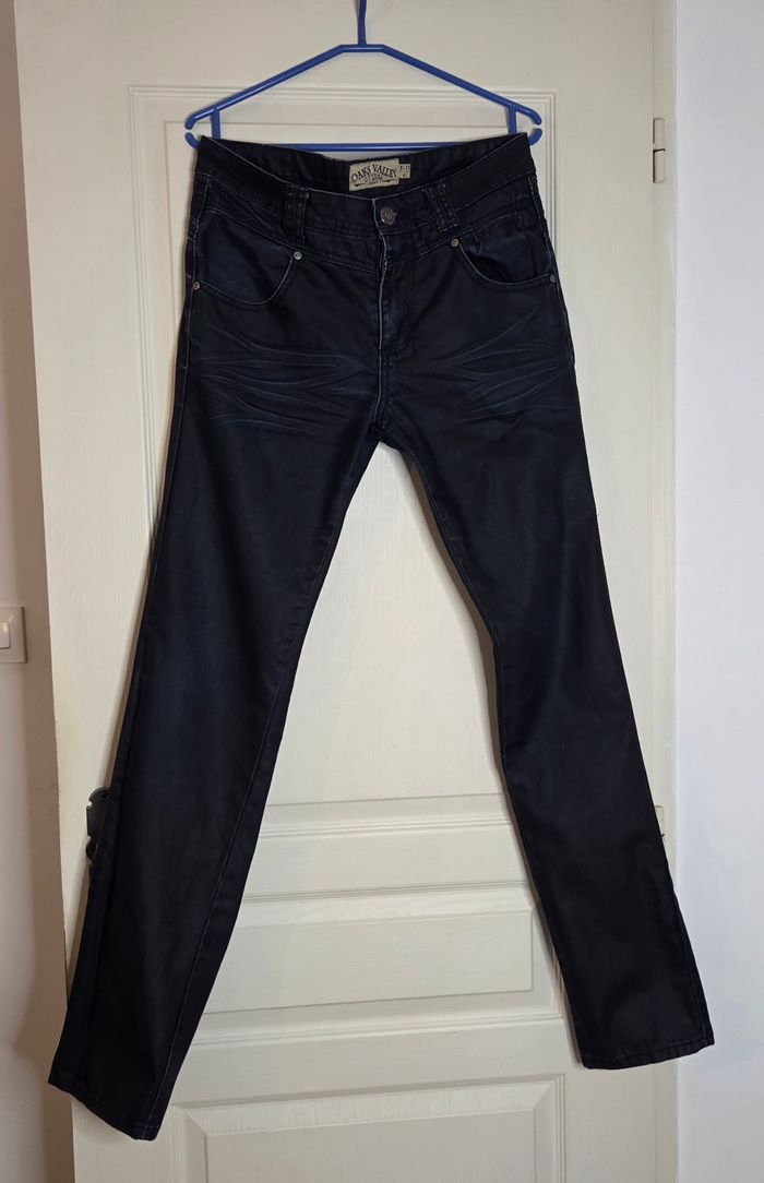 Jean OAKS VALLEY DENIM homme – coupe droite – taille 40 – comme neuf – design premium