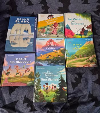 Lot 7 livres enfants