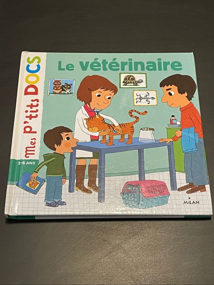 Livre mes p’tits docs le vétérinaire