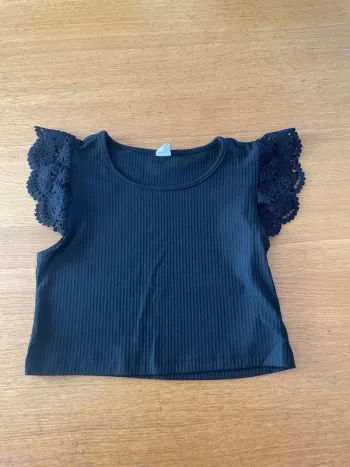T-shirt court fille 8 ans