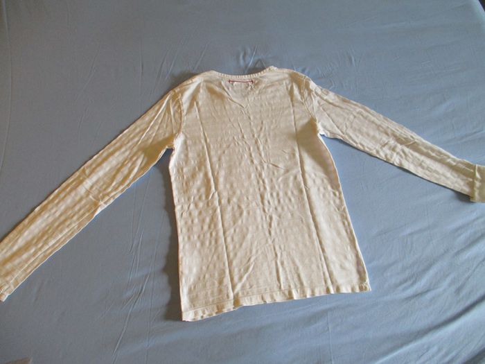 tee shirt original col v garçon okaidi 14 ans - photo numéro 3