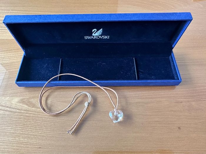 Collier cœur cristal - photo numéro 3