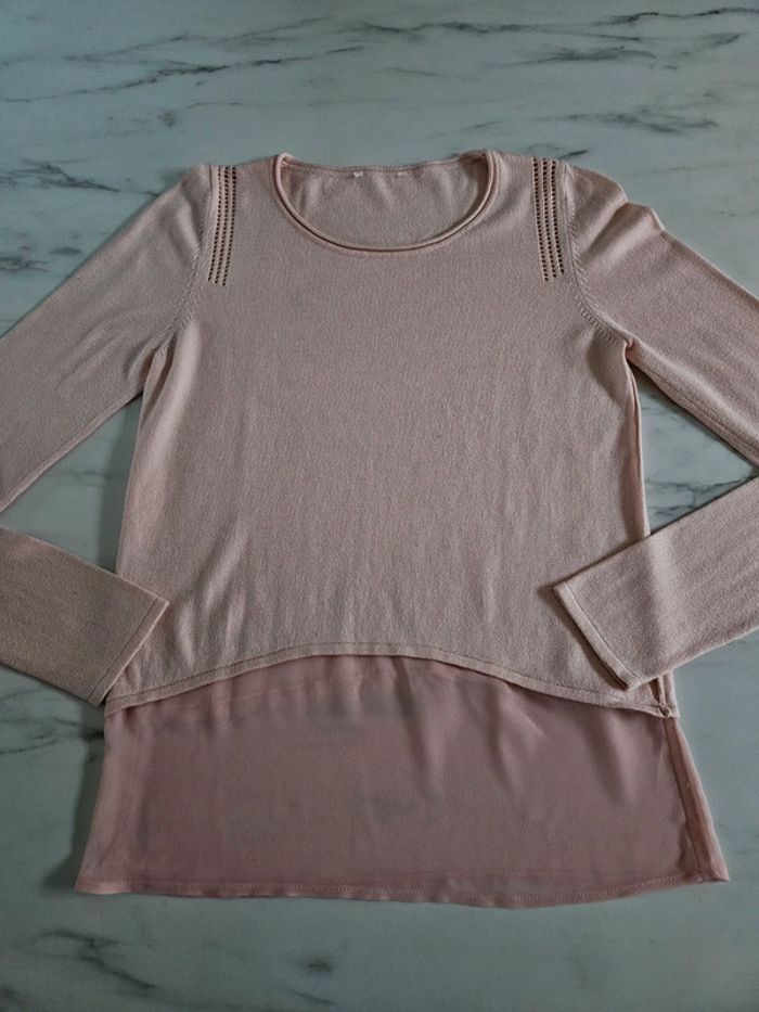 Pull rose taille S - photo numéro 5