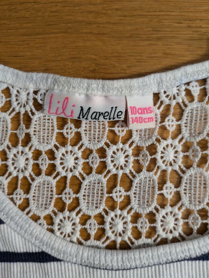 Superbe débardeur Lili Marelle 10 ans - photo numéro 2