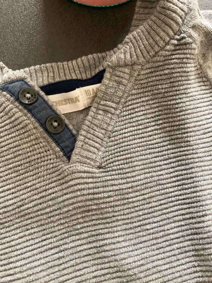 Orchestra lot pull sweat 10 ans vêtement enfant garçon - photo numéro 4