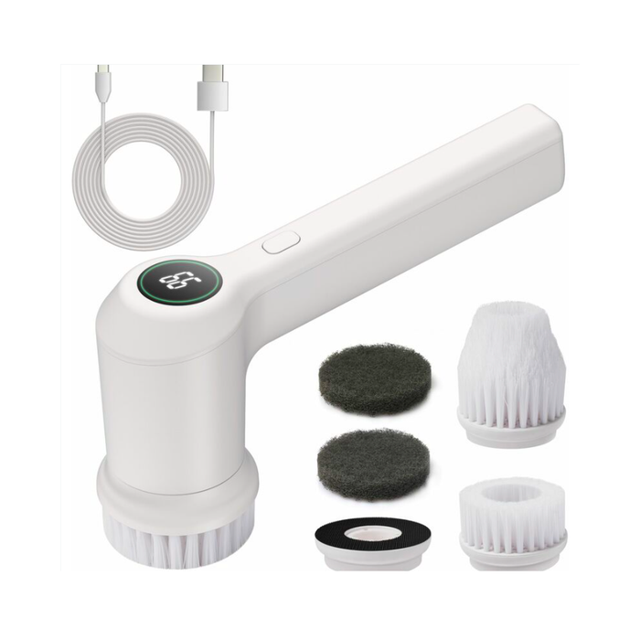 Autolaveuse, Brosse de nettoyage électrique Rotative Keenstone rechargeable sans fil avec 3 têtes po - photo numéro 3