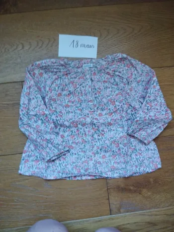 Blouse fleurie bout'chou