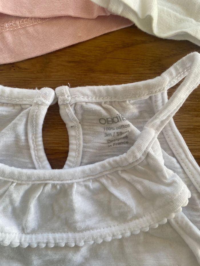 Gros lot vêtements été 3 mois fille 💕 - photo numéro 7