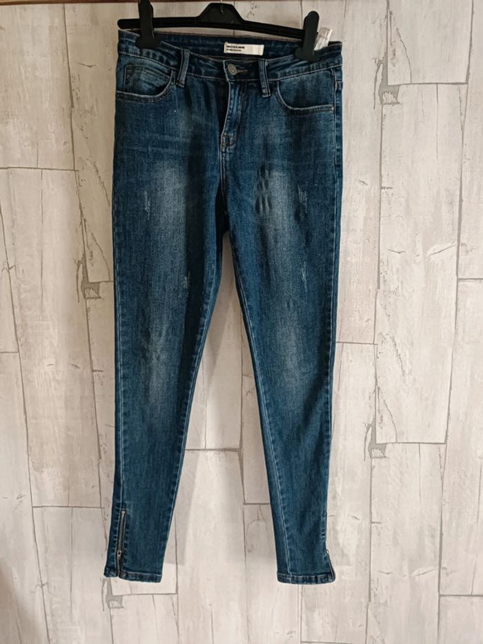 Jean skinny bleu