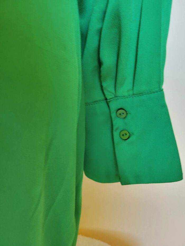 Magnifique robe verte Mango - photo numéro 9
