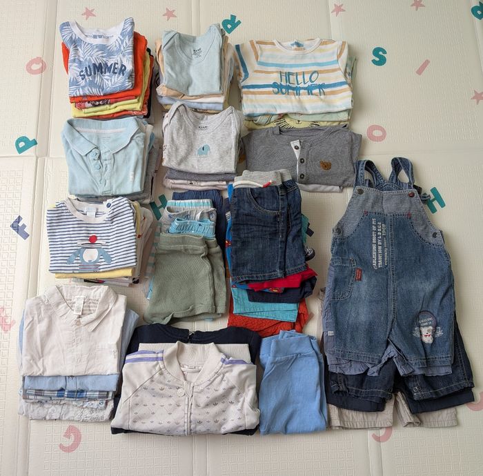 Gros lot garçon 12 mois été