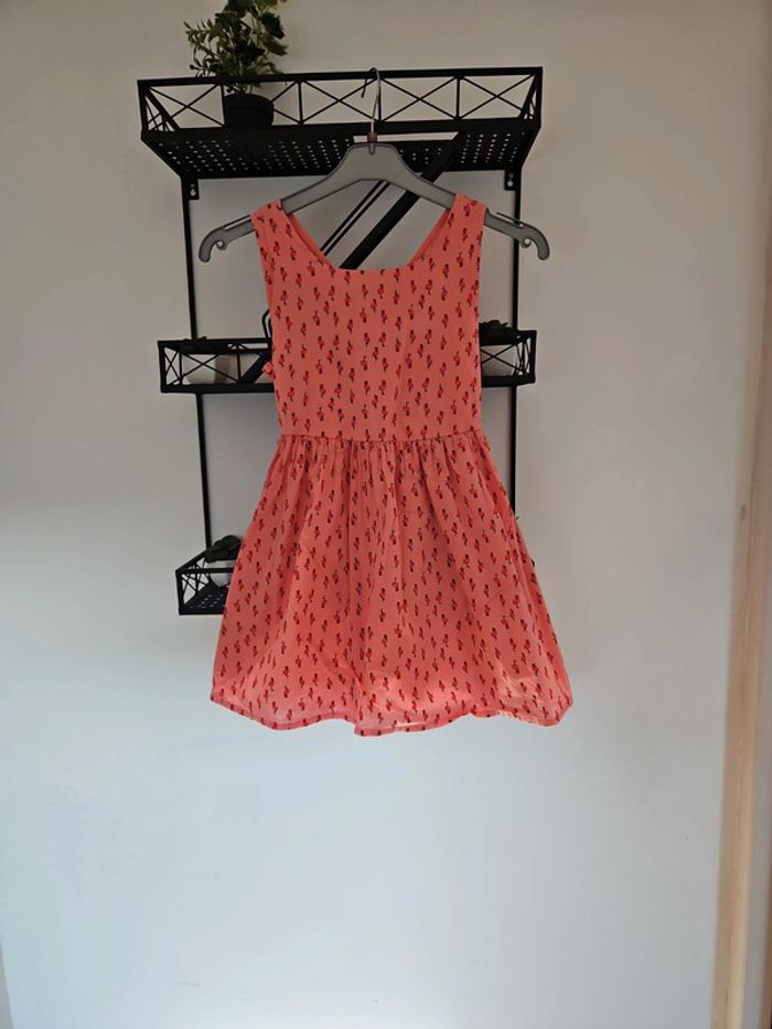 Robe d'été rose LH 10 ans - photo numéro 5