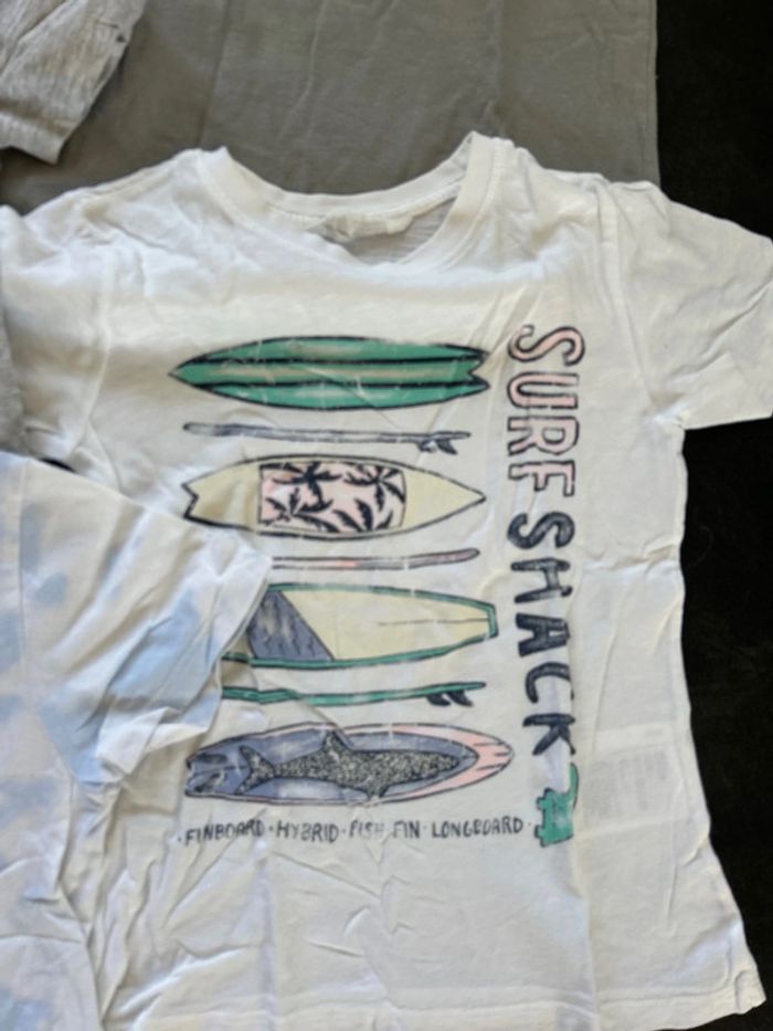 Lot 5 t-shirt garçon H&M et Zara - photo numéro 3