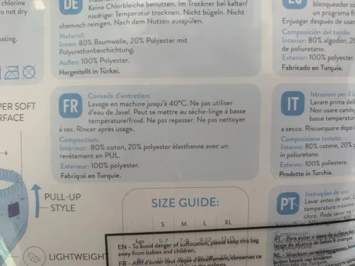 Culotte de bain neuve, couche lavable pour piscine - photo numéro 3